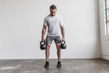 Nobull Crossfit® Men's T Shirts White | Australia (DQ3028)